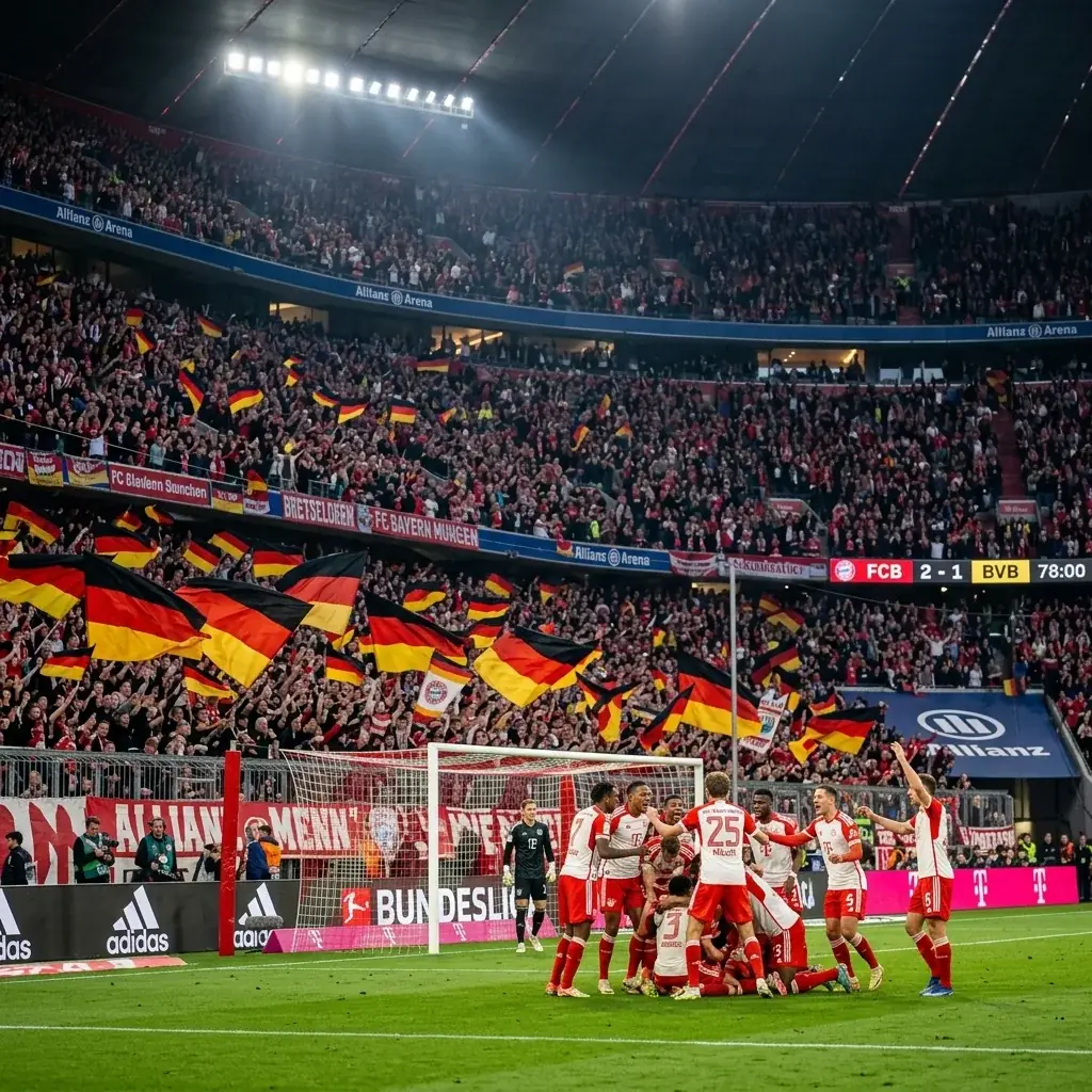 Premium 8K Deutsches Stadion Hintergrund